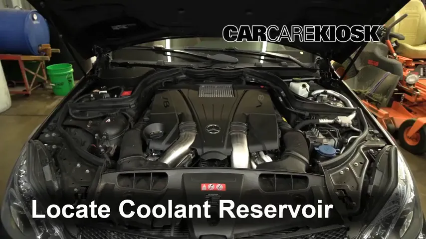2014 Mercedes-Benz E550 4.6L V8 Turbo Convertible Coolant (Antifreeze)